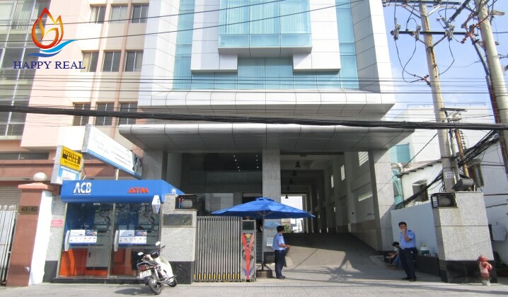 Mặt trước tòa nhà ACB bank Building
