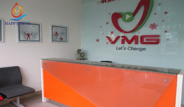 Sảnh tiếp tân của tòa nhà VMG Building